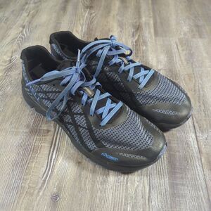 Women's Merrell Bare Access Flex Shield Blue Trail Running Shoe Size 9 J77612
